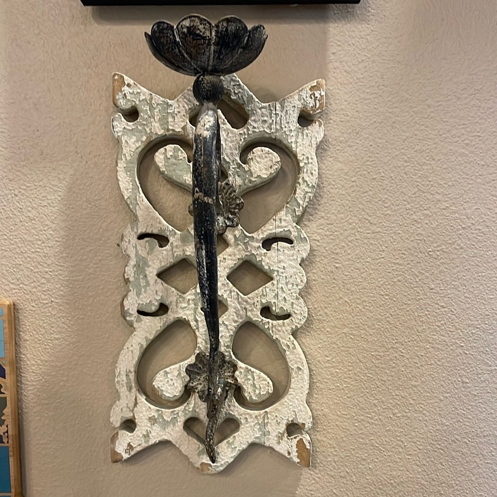 🏷️Rustic Black and White sconce Wall Decor